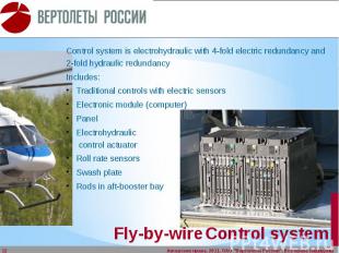 Fly-by-wire Control system