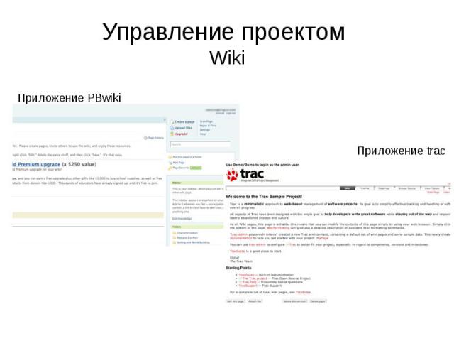 Управление проектом Wiki