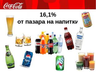 16,1% от пазара на напитки