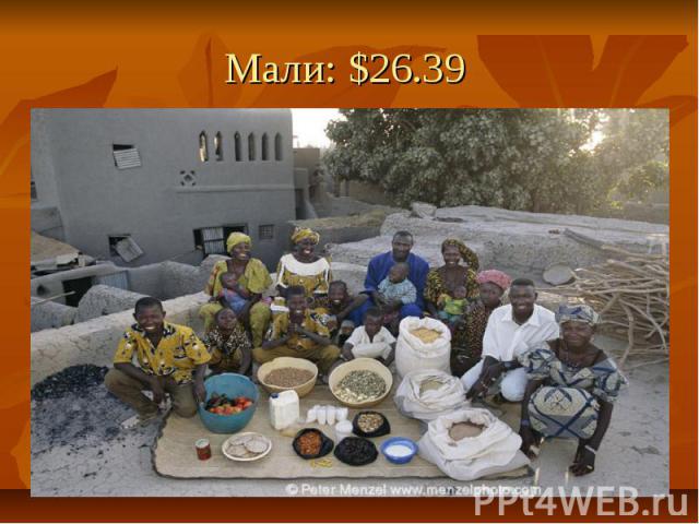 Мали: $26.39