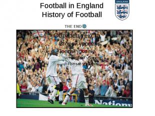 Football in England History of Football