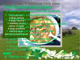 Traditional Irish Stew