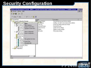 Security Configuration Manager