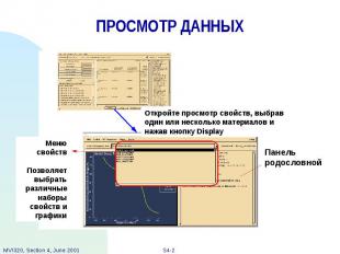 ПРОСМОТР ДАННЫХ