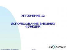 MSC.Mvision Workshops 13