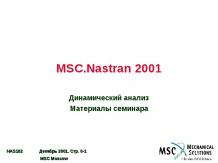 MSC.Nastran 102 2001 - 00
