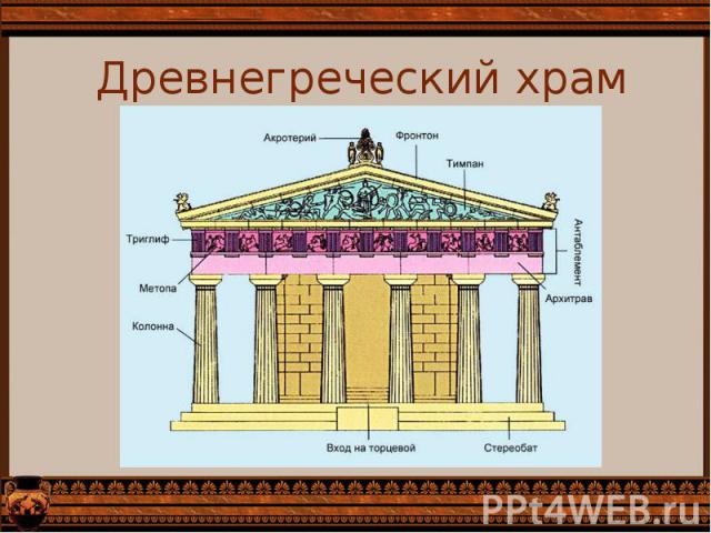 Древнегреческий храм