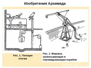 Изобретения Архимеда
