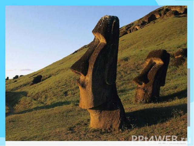 Загадки о.Пасхи Более 230 статуй Моаи