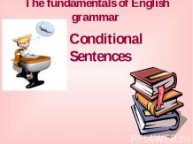 Conditional Sentences. Условные предложения