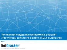 Technical Solution Support Лекция №4