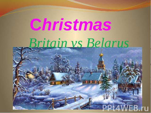 Christmas Britain vs Belarus