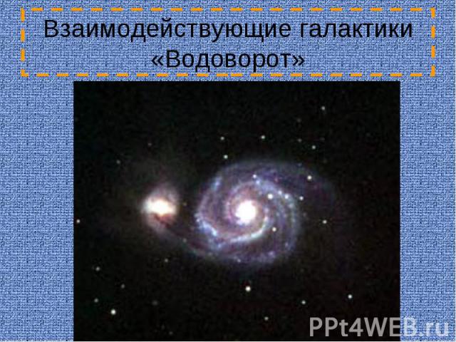 Взаимодействующие галактики «Водоворот»