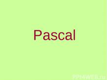 Pascal.