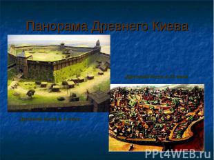 Панорама Древнего Киева