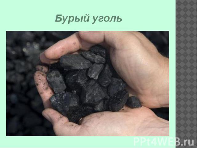 Бурый уголь
