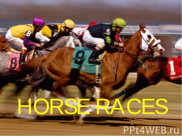 HORSE RACES