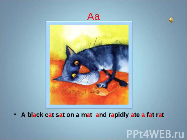 A black cat sat on a mat аnd rapidly ate a fat rat A black cat sat on a mat аnd rapidly ate a fat rat