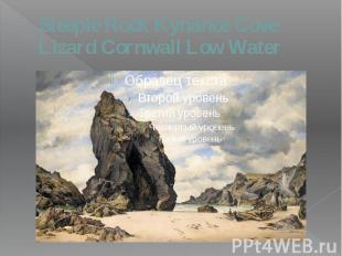 Steeple Rock Kynance Cove Lizard Cornwall Low Water