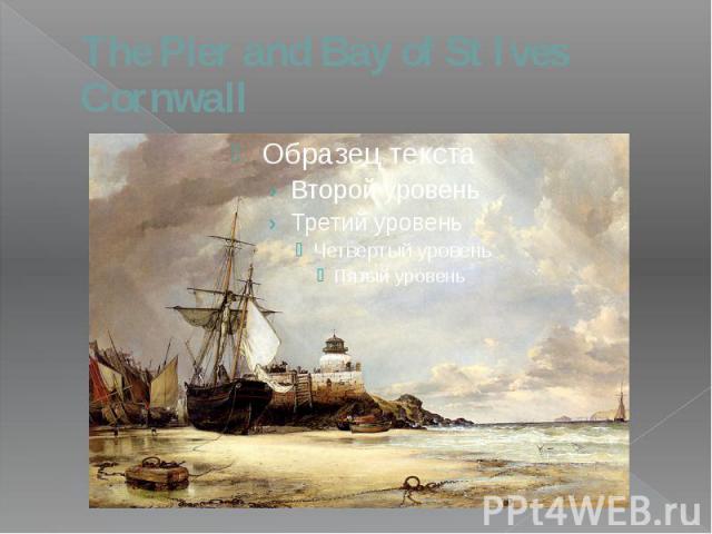 The Pier and Bay of St Ives Cornwall
