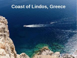 Coast of Lindos, Greece