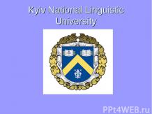 Kyiv National Linguistic University