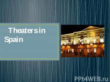 Theaters in Spain