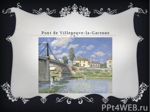 Pont de Villeneuve-la-Garenne