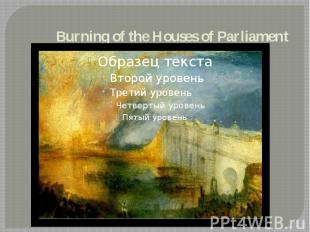 Burning of the Houses of Parliament