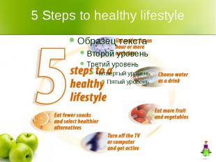 5 Steps to healthy lifestyle