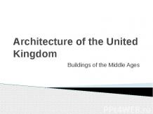 Architecture of the United Kingdom