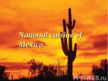 National cuisine of Mexico