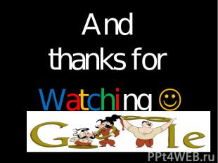 And thanks for Watching