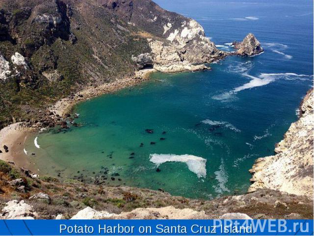 Potato Harbor on Santa Cruz Island.