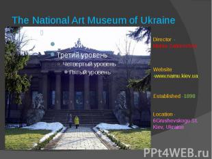 The National Art Museum of Ukraine