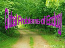 Global Problems of Ecology