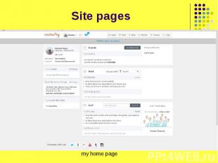 Site pages