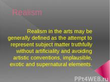 Realism