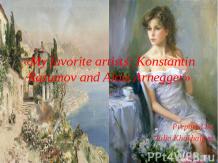 «My favorite artists: Konstantin Razumov and Alois Arnegger»