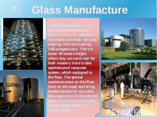Glass&nbsp;Manufacture
