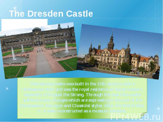 The Dresden Castle