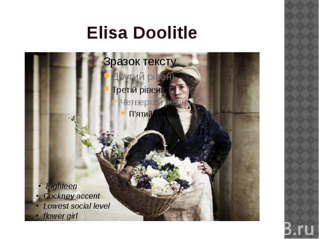 Elisa Doolitle
