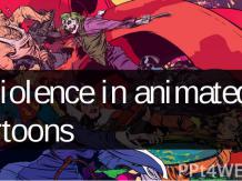 Violence in animated cartoons