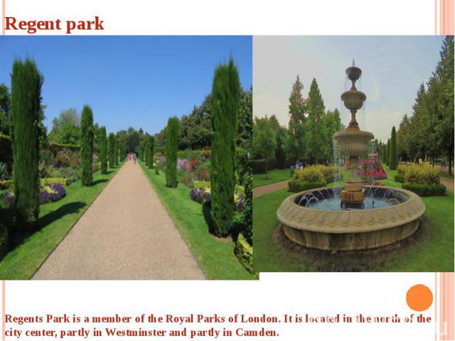 Regent park