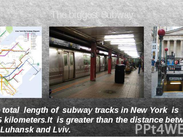 The biggest Subway