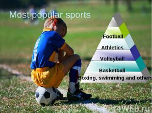 Most popular sports