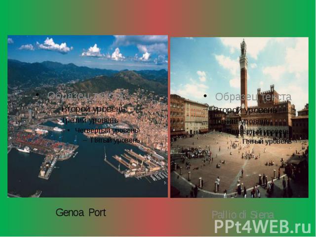 Genoa Port Genoa Port
