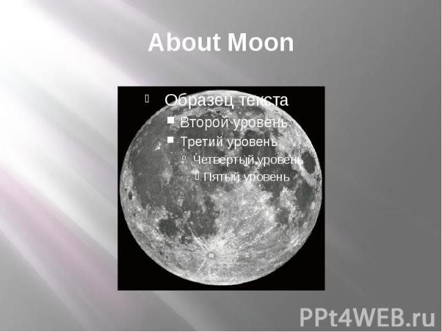 About Moon