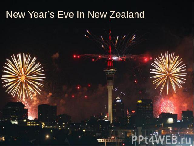 New Year’s Eve In New Zealand