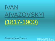 IVAN AIVAZOVSKYI